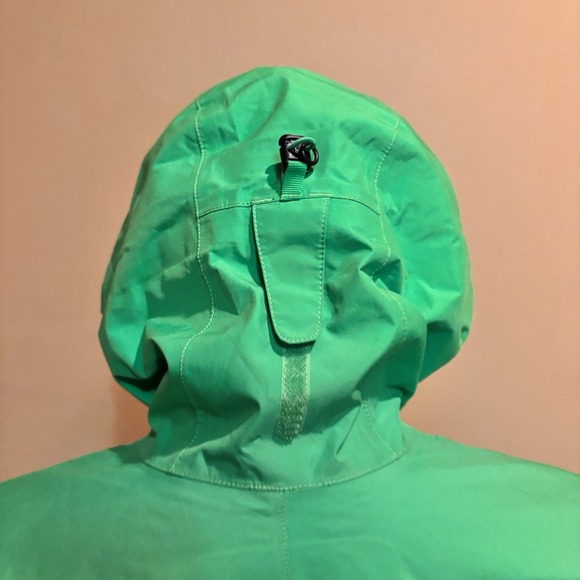 Marmot Women's Minimalist GORE-TEX Rain Jacket Green Hooded Waterproof XS - Picture 8 of 13